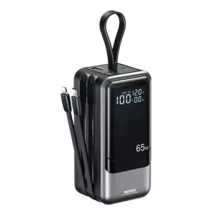 REMAX RPP-59 Fast Charging Power Bank with 2 Detachable Cables20000mAh