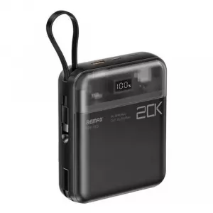 REMAX RPP-603 20W+QC 22.5W Power Bank with 2 Fast Charging Cables20000mAh