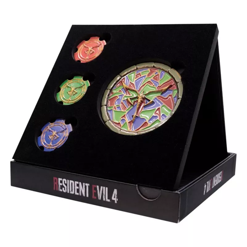 Resident Evil 4 - Limited Edition Church Puzzle Medallion Set