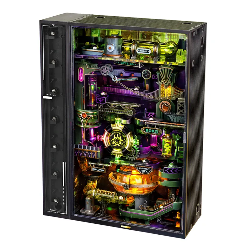 ROKR Alchemy City Marble Run 3D Plastic Puzzle