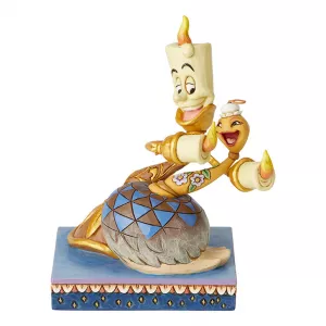 Romance by Candlelight (Lumiere and Feather Duster Figurine)