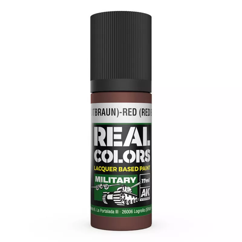 Rot (Rotbraun)-Red Brown RAL 8013 17 ml.