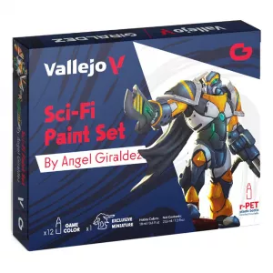 Sci-Fi Paint Set by Angel Giraldez (12 colors + figure)