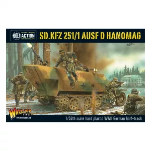 Sd.Kfz 251/1 ausf D Hanomag (plastic box set)