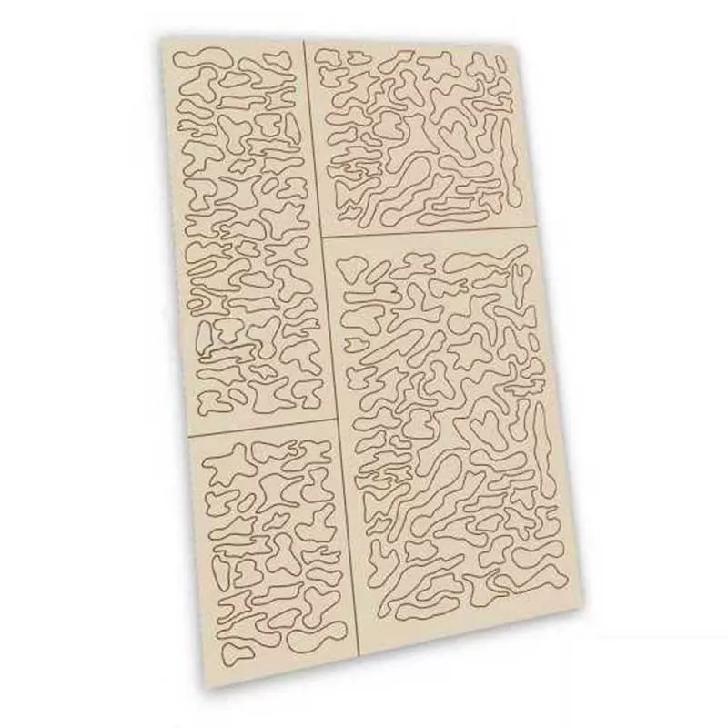 Self-Adhesive stencils - Classic Camo 2