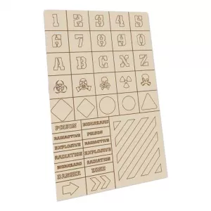 Self-Adhesive stencils - Industrial