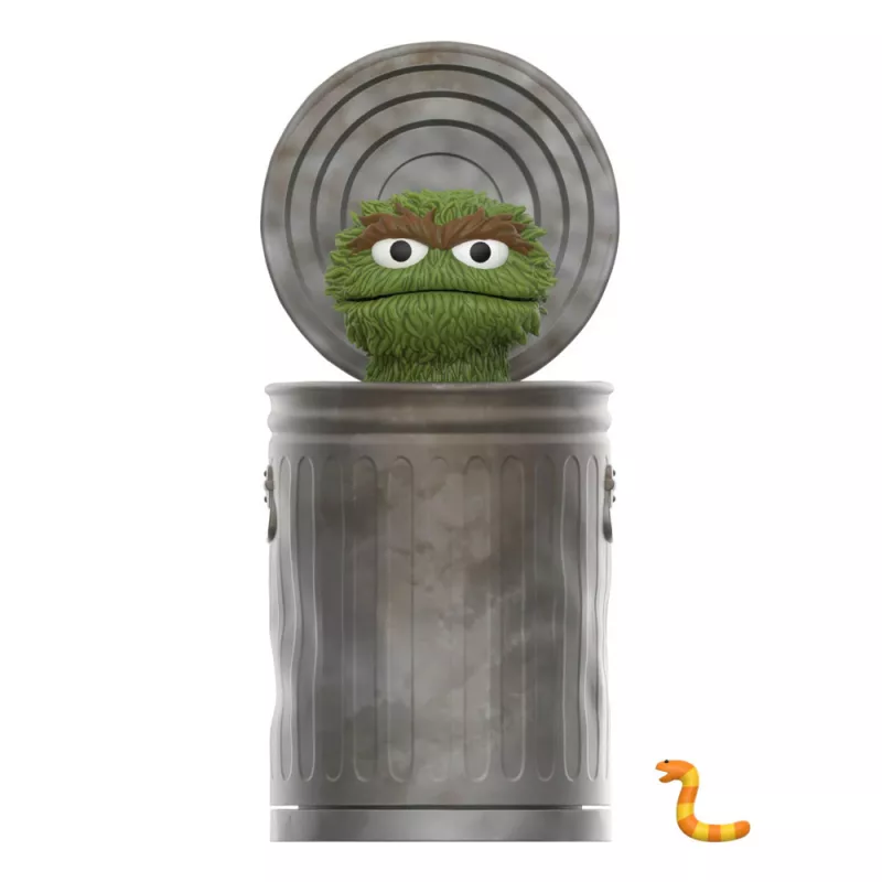 Sesame Street ReAction Action Figure Wave 02 Oscar Yhe Grouch (10 cm)