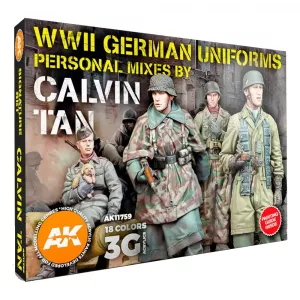Signature Set by Calvin Tan - WWII Germans 3gen