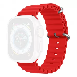 Smart Watch Ocean Strap 44/45/49mm Red