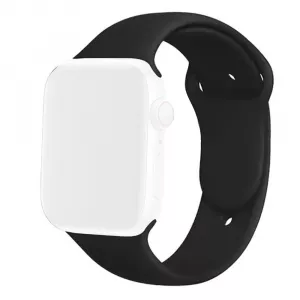 Smart Watch Silicone Strap 44/45/49mm Black