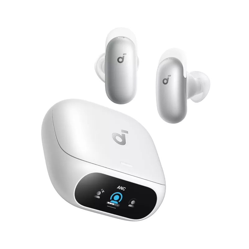 Soundcore Liberty 5 Pro ANC BT bubice sa mikrofonom bele