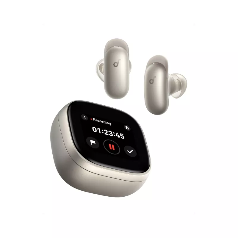 Soundcore Liberty 5 Pro Max ANC BT bubice sa mikrofonom zlatne