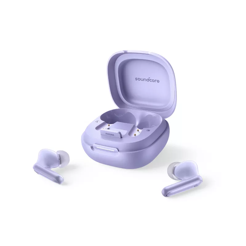 Soundcore P40i TWS BT bubice sa mikrofonom ljubičaste