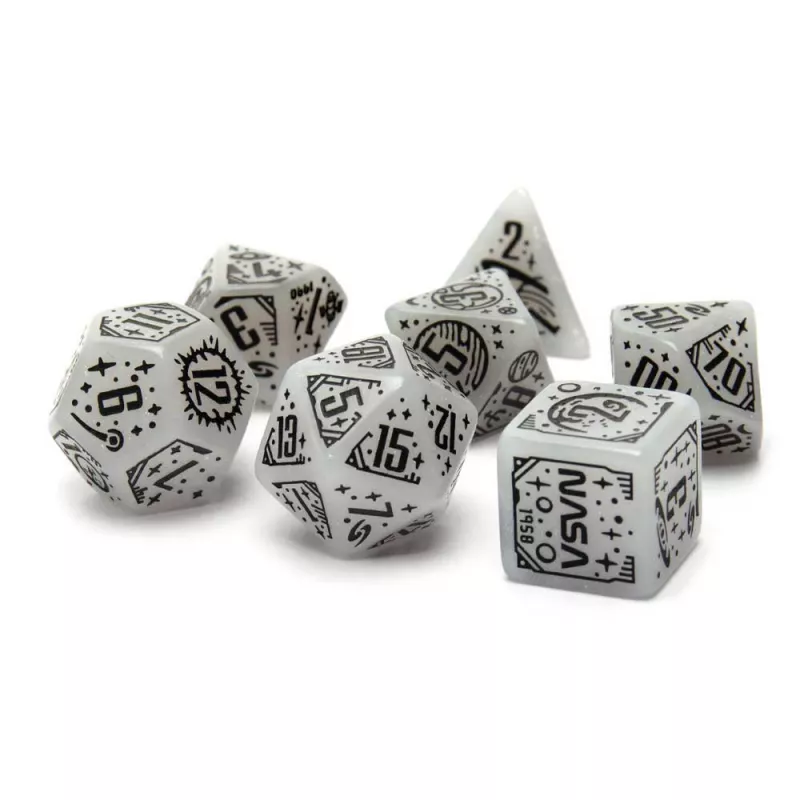 Space Dice Set: Apollo