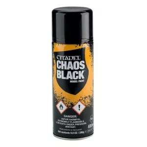 Spray Paint Chaos Black