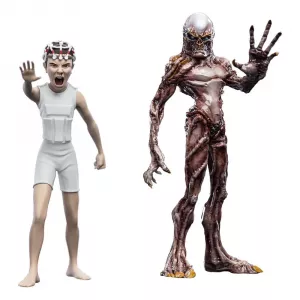 Stranger Things Mini Epics Vinyl Figures Vecna & Eleven S4 Twin Pack (16 cm)