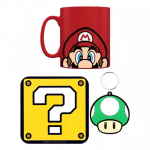 Super Mario (Mario) Mug Coaster & KeychaIn