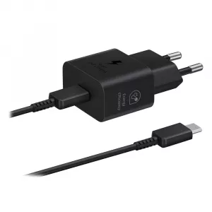 Super univerzalni adapter 25W TipC, sa kablom crni