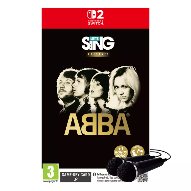 Switch 2 Let's Sing ABBA - 2 Mic Bundle