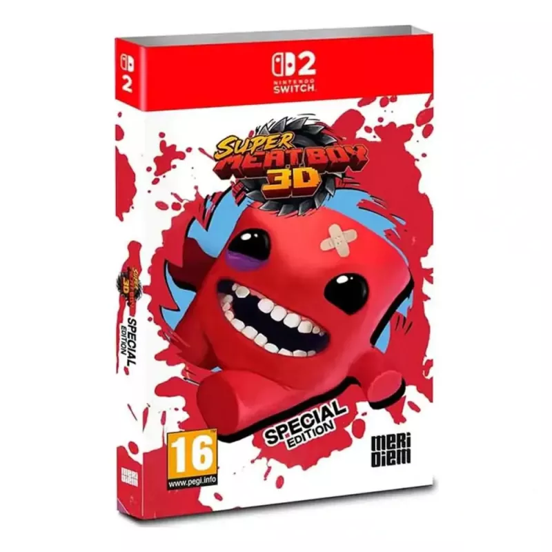 Switch 2 Super Meat Boy 3D - Special Edition