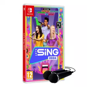 Switch Let's Sing 2026 + 2 Mic Pack