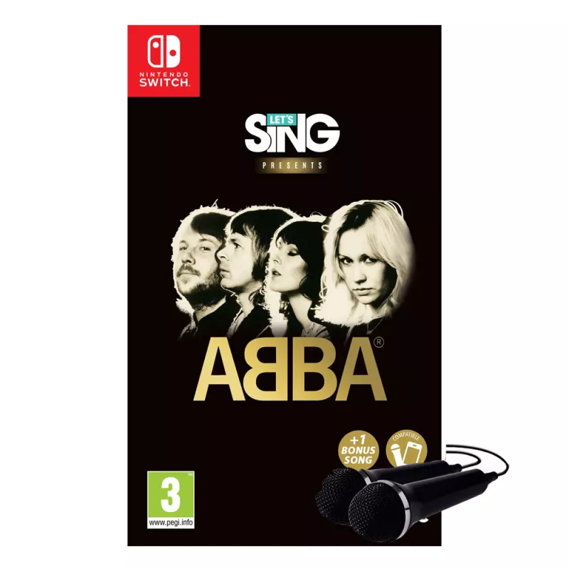 Switch Let's Sing ABBA - 2 Mic Bundle