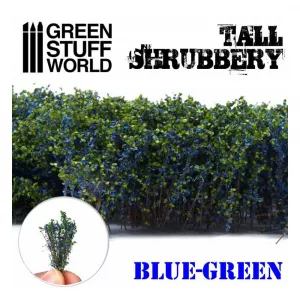 Tall Shrubbery - Blue/Green