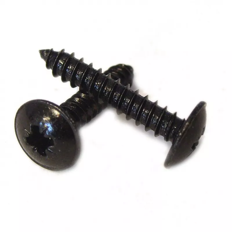 Tapping Screw, 4*12 (Black Zinc)