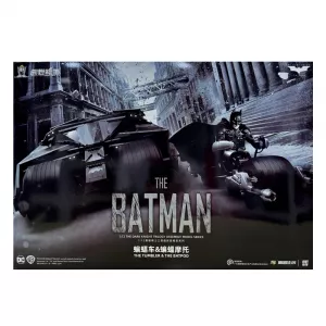 The Dark Knight Tumbler And Bat-Pod Deluxe 1/12 Scale Model Kit
