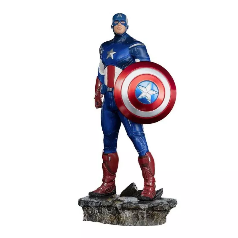 The Infinity Saga BDS Art Scale Statue 1/10 Captain America (23 cm)