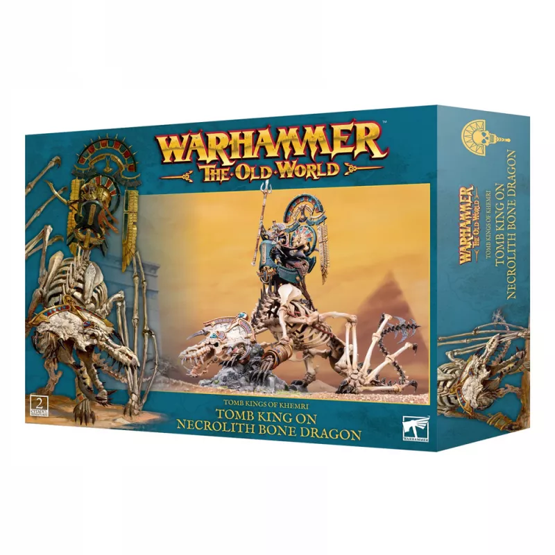 TKK: Tomb King on Necrolith Bone Dragon