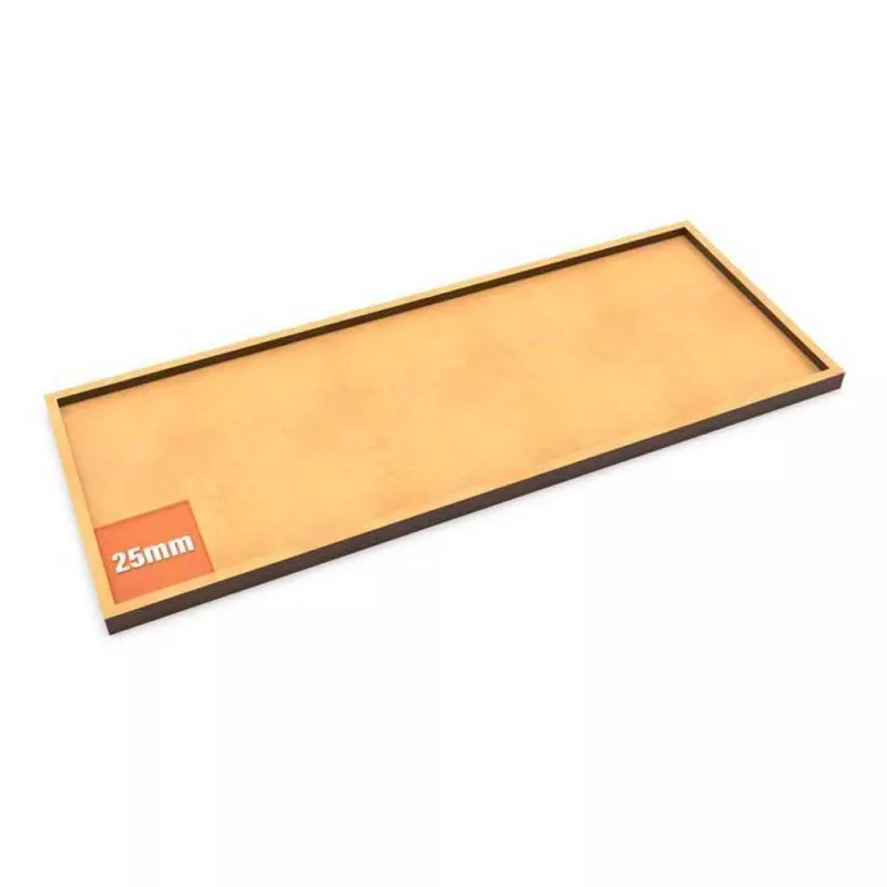 Tray of movement 200x75mm + edge (Pack x1)