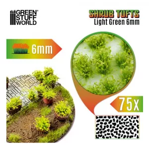 TUFTS ight Green Shrub TUFT
