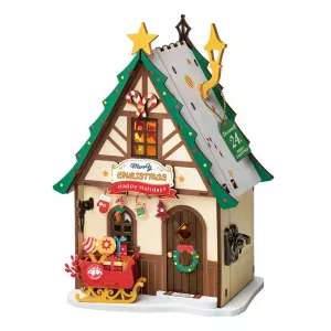 Twinkling Christmas House