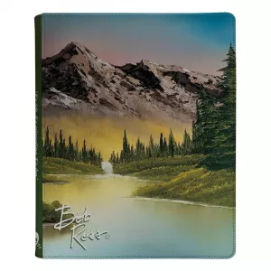 Ultra Pro Binder Bob Ross Mountain Retreat 9-Pkt Zippered