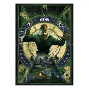 Universal Monsters Wolfman Print