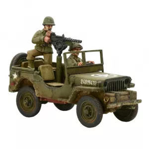 US Army Jeep with 30 Cal MMG