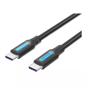 USB Type-C kabl 5A 2m - Crni