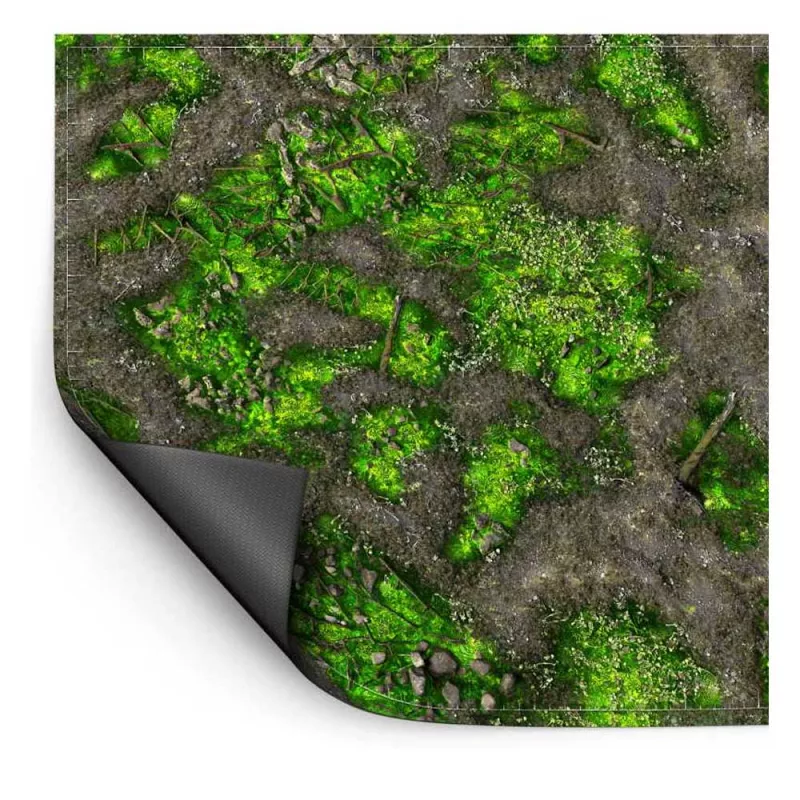 Wargame Mat - 152.5x111.7cm (44x60'')- Boneblight Marsh