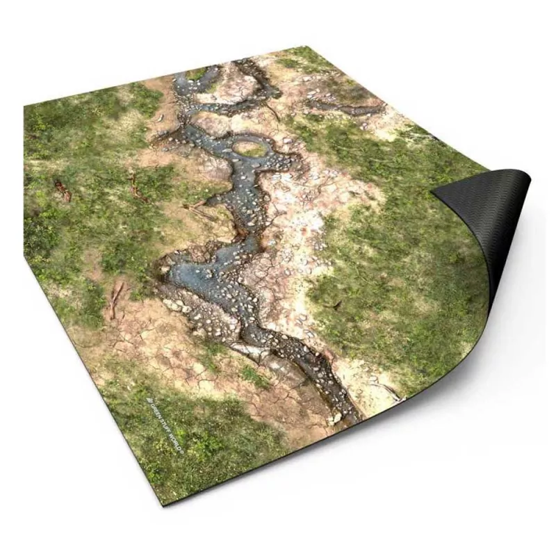 Wargame Mat - 76x56cm (22x32'') - Duskriver Meadows