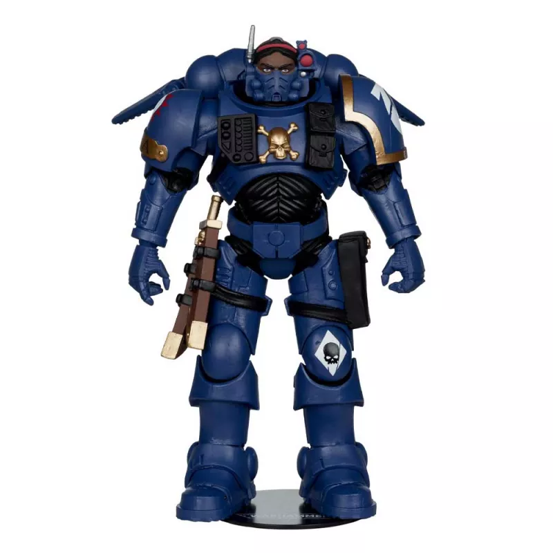 Warhammer 40,000 - Lieutenant in Phobos Armor (Ultramarines) (18 cm)