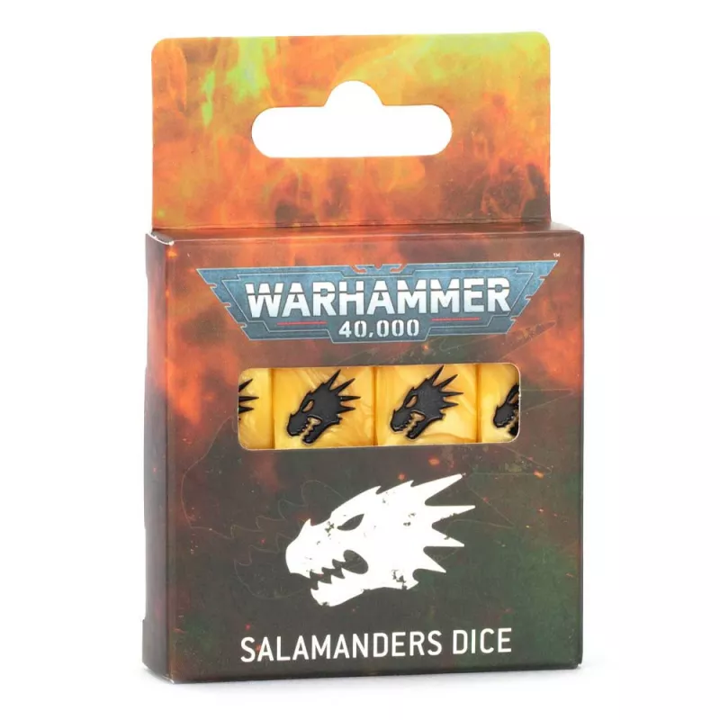 Warhammer 40000: Salamanders Dice