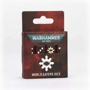 Warhammer 40000 World Eaters Dice Set