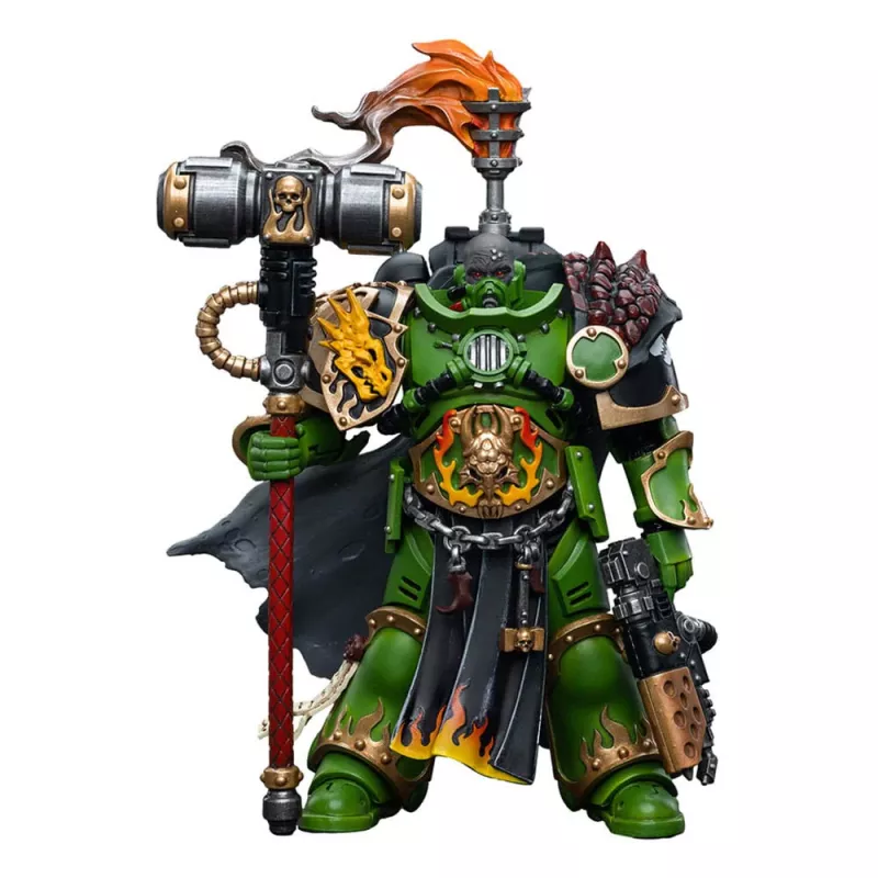 Warhammer 40k Action Figure 1/18 Salamanders Captain Adrax Agatone