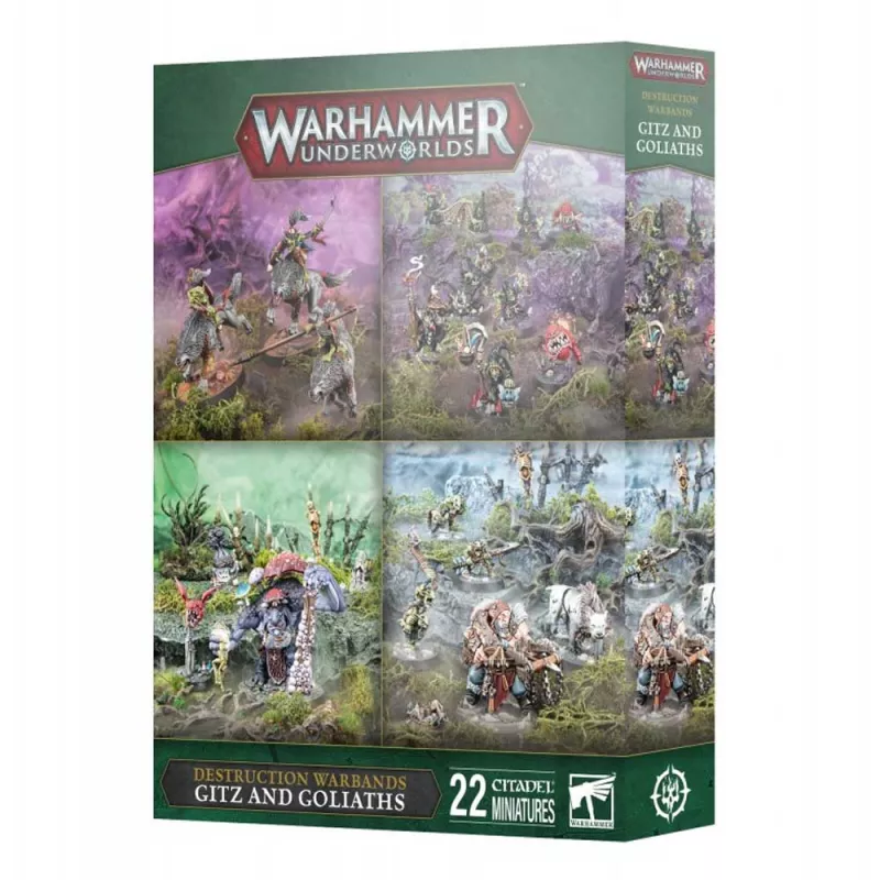 Warhammer Underworlds: Gitz and Goliaths