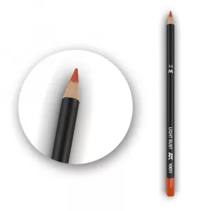 Watercolor Pencil Light Rust
