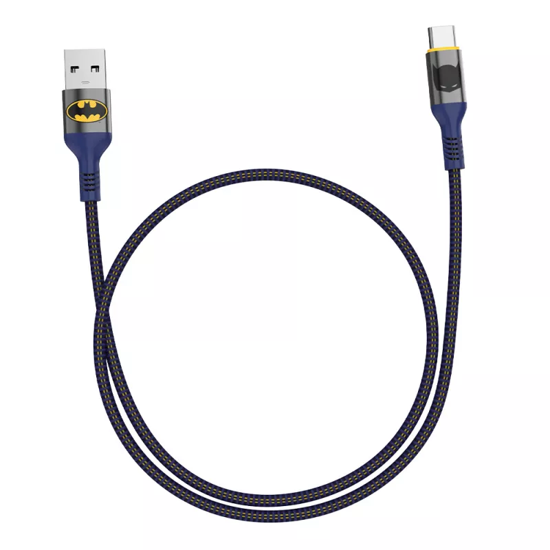 WB Moye Batman USB-A to USB-C Charging Cable 01 1M