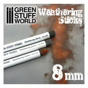Weathering Sticks 8mm (set 3pc)