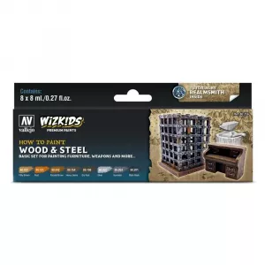 Wizkids: Wood and Steel 8ml (8)