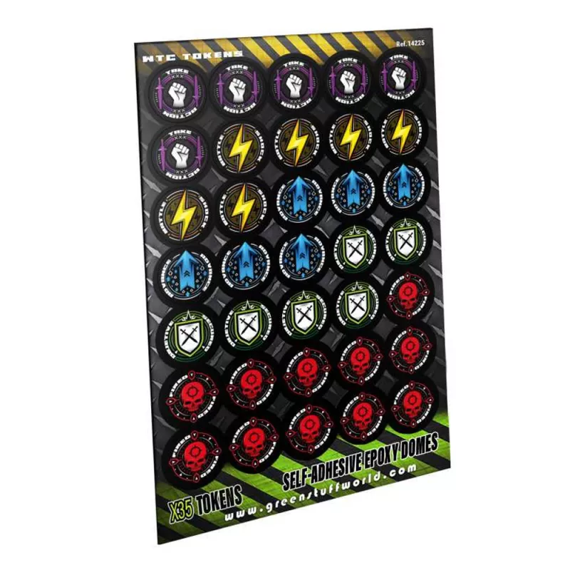 WTC Tokens set (x35) (compatible 40k WTC)